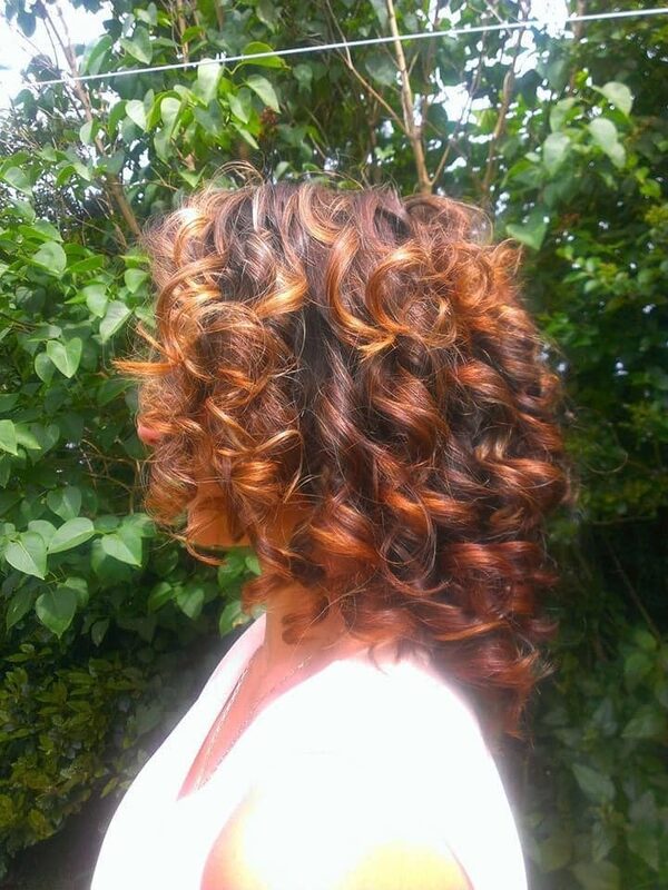 Copper curly colour by Sharon
